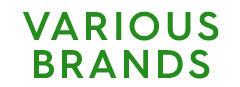 Various brands