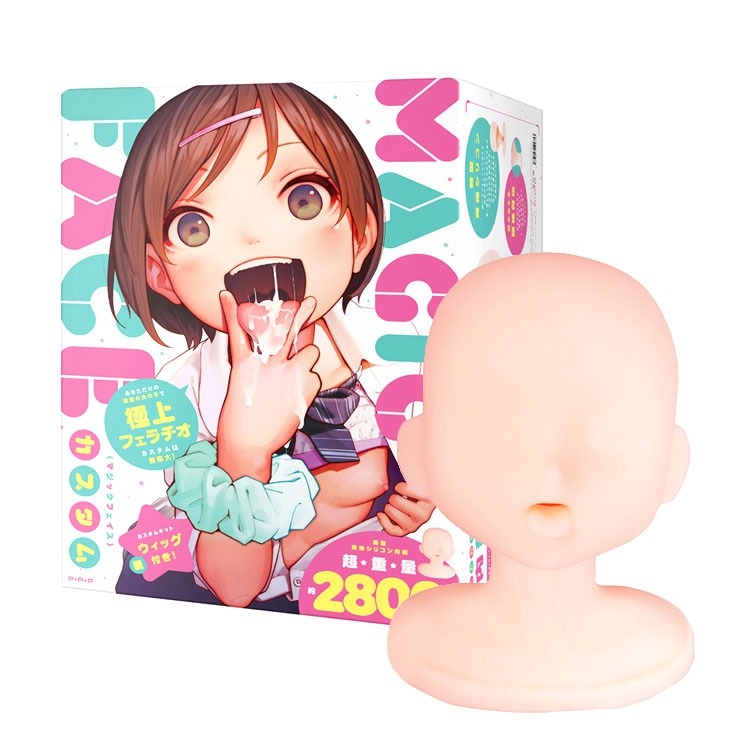 Magic Face onahole 3 Custom Blowjob head
