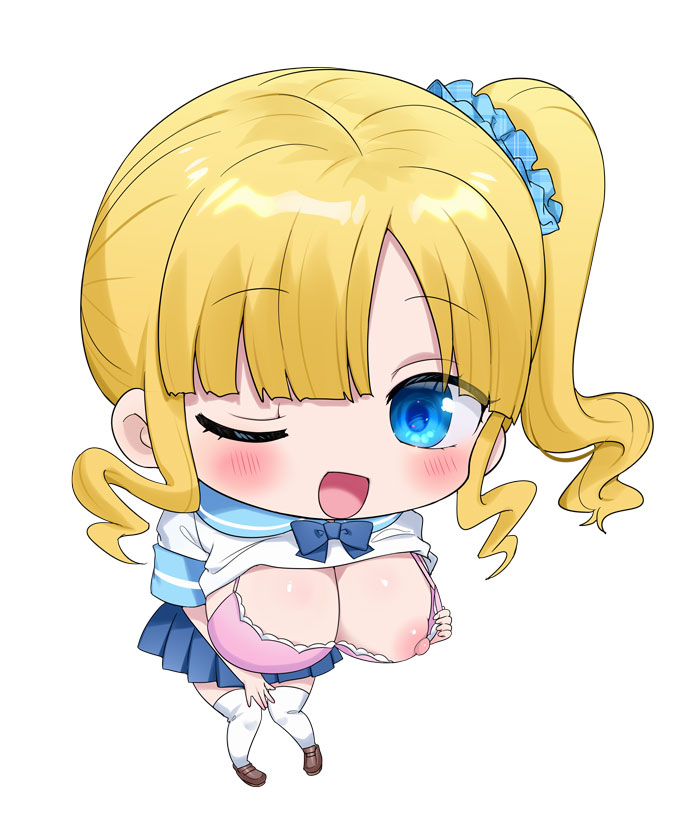 chibis of a school girl 